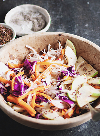 crunchy munchy rainbow SALAD